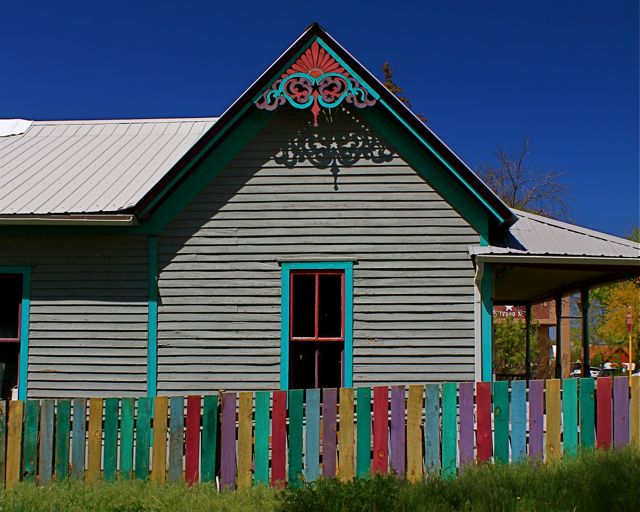 Rainbow house